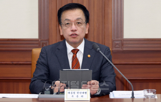 최상목 대통령 권한대행 부총리 겸 기획재정부 장관. 사진=연합뉴스
